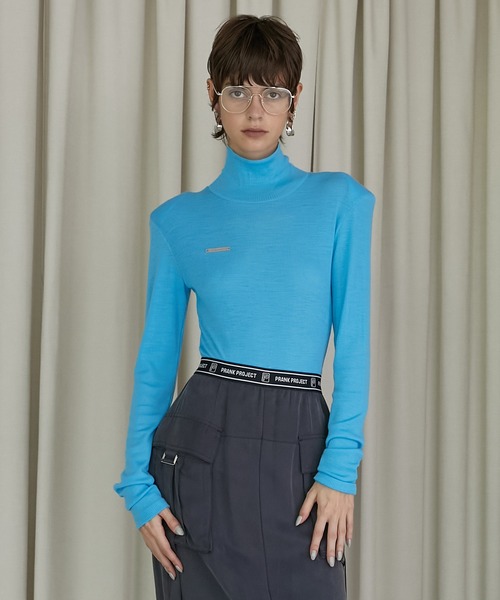 ニット セーター リブタートルネック / Ribbed Turtleneck レディース