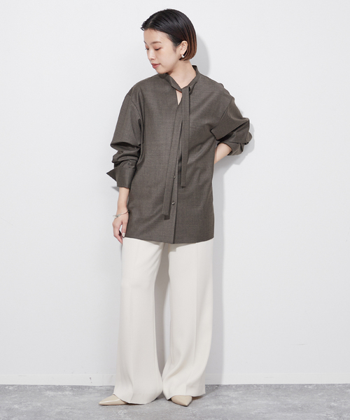 plage（プラージュ） シャツ ブラウス 「R'IAM」 Tie ブラウス