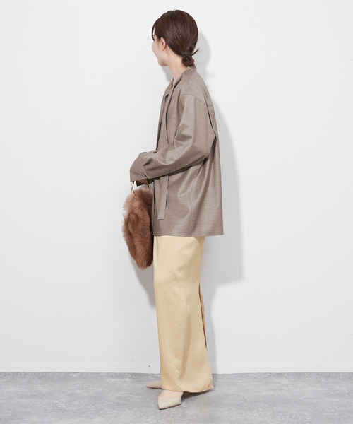 美品◆Plage R’IAM◆Tie ブラウス◆プラージュ plage（プラージュ） シャツ ブラウス 「R'IAM」 Tie ブラウス