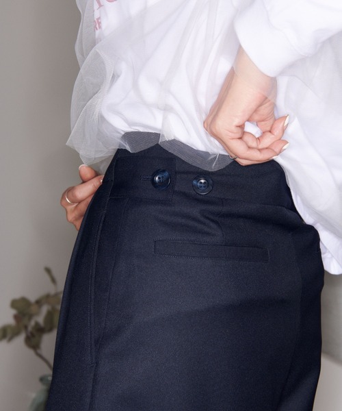 emmi パンツ 「emmi atelier」金子綾 コラボコクーンパンツ レディース