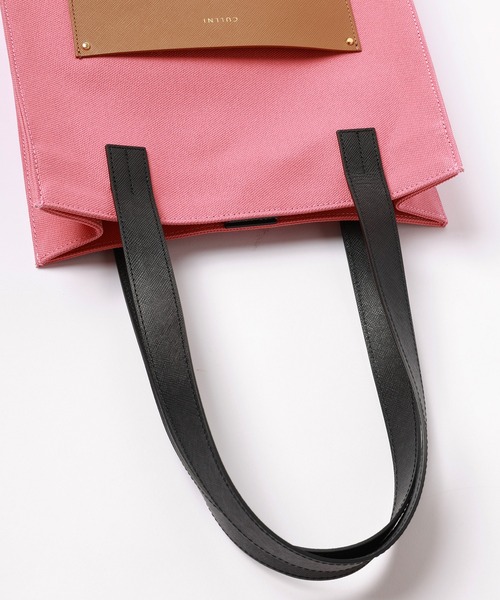 CULLNI トートバッグ Leather Pocket Canvas Mini Tote / BG-042