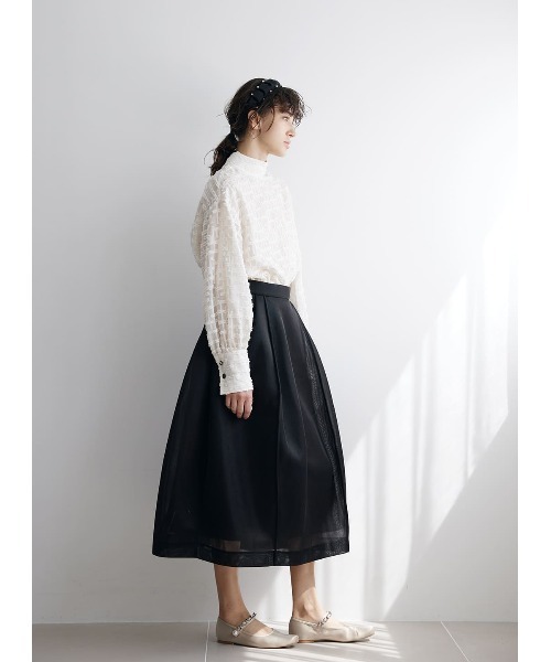 スカート シアーボリュームスカート レディース : 80688076 : ZOZOTOWN  