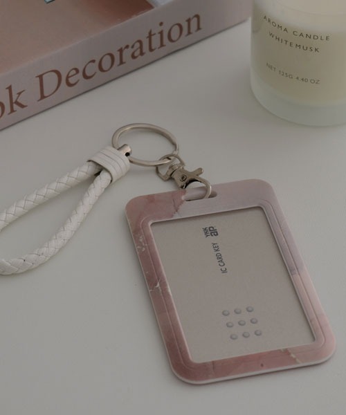 VIBGYOR Women パスケース 「resonance」大理石風 パスケース「7色展開