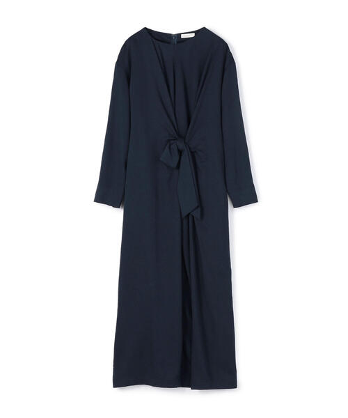 TOMORROWLAND」 7分袖ワンピース 36 ネイビー レディース : 81515076  