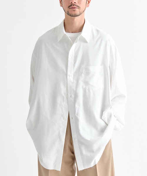 トップス sulvam sulvam シャツ ブラウス 「sulvam / サルバム」別注 RAYON L/S