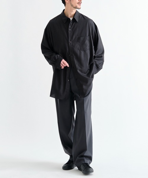 50%OFF】sulvam サルバム Long sleeve ALOHA shirt ロングアロハ