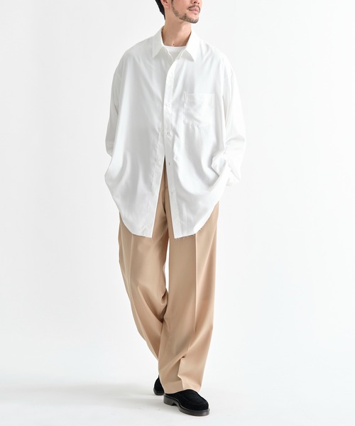 sulvam シャツ ブラウス 「sulvam / サルバム」別注 RAYON L/S
