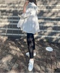 パーカー uvカット 日本製・撥水ティアードフ...の詳細画像5