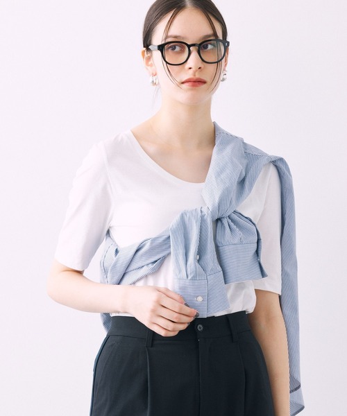 tシャツ UネックTEE レディース
