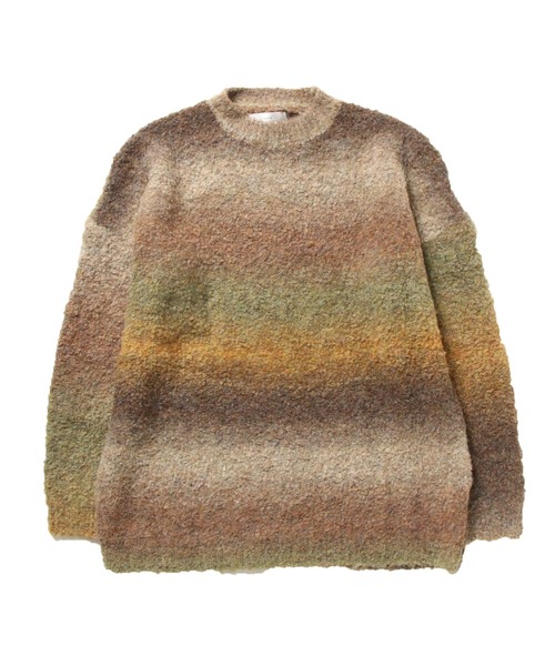 ニット/セーター france vintage border knit. Chick ニット セーター VINTAGE GRADATION BORDER KNIT / ビンテージ