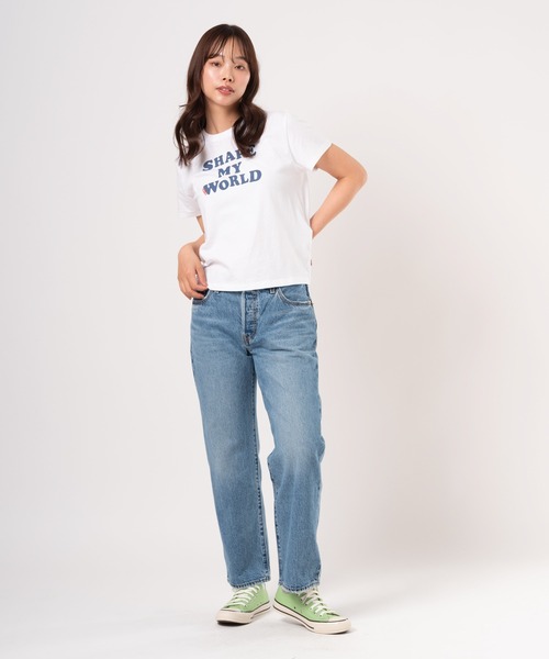 リーバイス 501 90’s アンクル ミッドライズ ストレートフィットパンツ リーバイス 501 90's アンクル ミッドライズ ストレートフィット