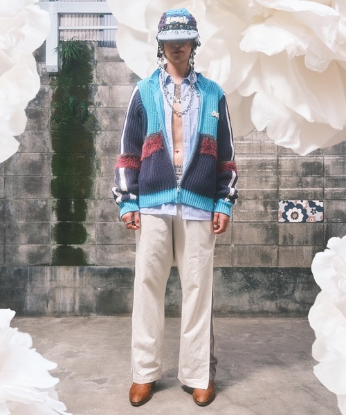 mau様ambk 翌日発送 amok シャツ HAND-PAINT SHIRT メンズ レディース : ZOZOTOWN