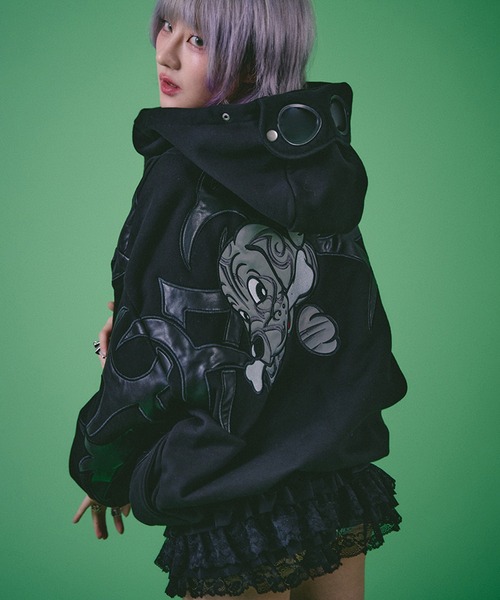 GALFY（ガルフィー） パーカー 「GALFY/ガルフィー」探検メガネ部族