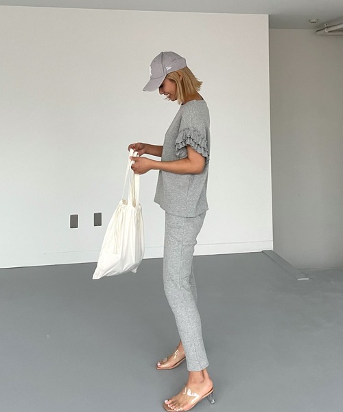 CHERI since1985 セットアップ 袖フリルワッフルセットアップ