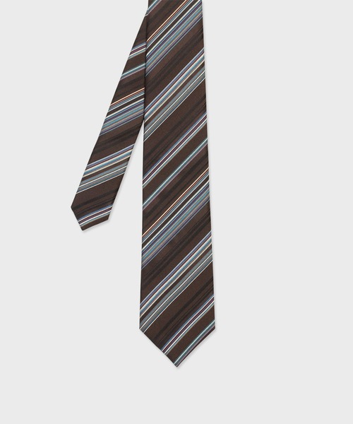 ꧁美品꧂ ポールスミス ネクタイ ナロータイ 無地 ソリッド シルバー 光沢 Paul Smith - ꧁美品꧂ ポールスミス ネクタイ ナロータイ 無地