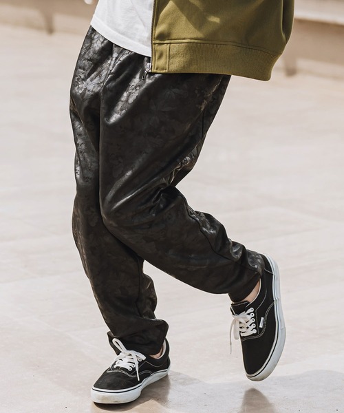 CAMBIO（カンビオ） パンツ mp12820- Micro Brushed Flower Print