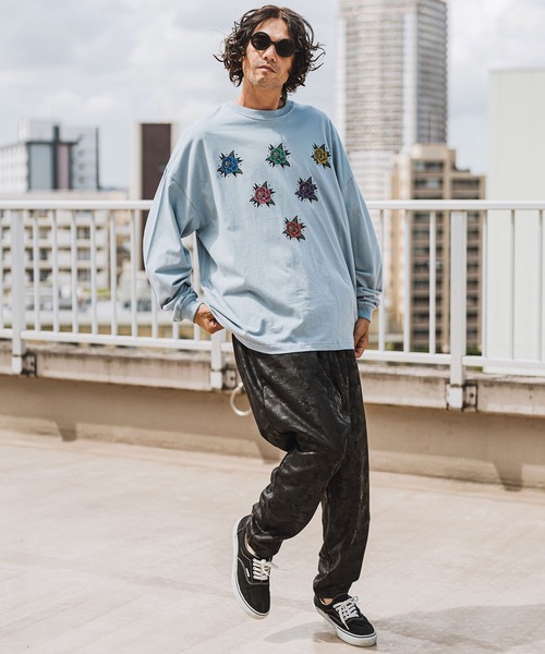CAMBIO（カンビオ） パンツ mp12820- Micro Brushed Flower Print
