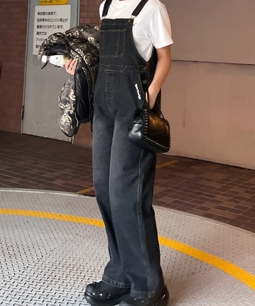 お値下げ　＜H＞HIGH WAIST OVERALLS/サロペット H BEAUTY&YOUTH UNITED ARROWS（エイチビューティーアンドユース