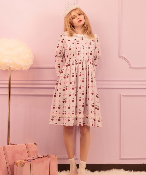 melfy memory ワンピース Strawberry Dolce ワンピース – mellfy memory