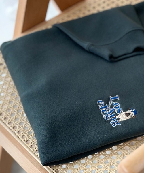 トレーナー スウェット 「別注限定展開」アニマル刺繍クルーネック