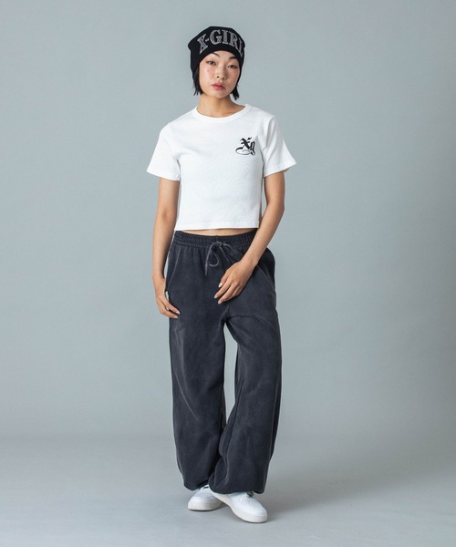 X-girl スウェットパンツ ジャージ FADED SWEAT PANTS