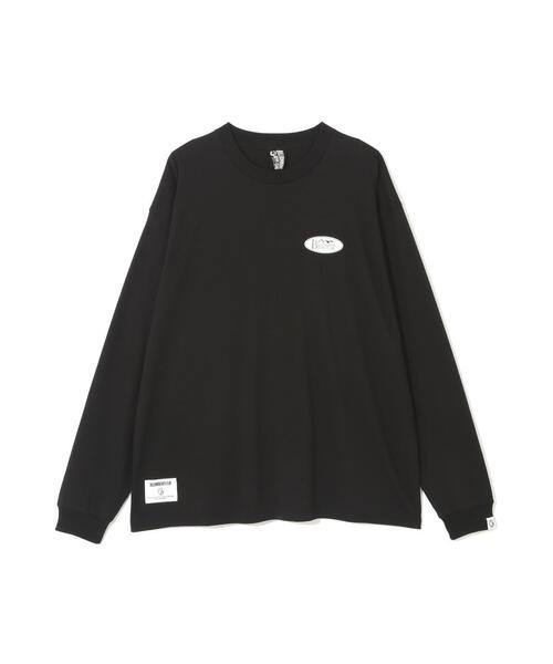 新品 BILLIONAIRE BOYS CLUB ロンT メンズ ブラック M Billionaire Boys Club Printed Long Sleeve T Shirt - Black
