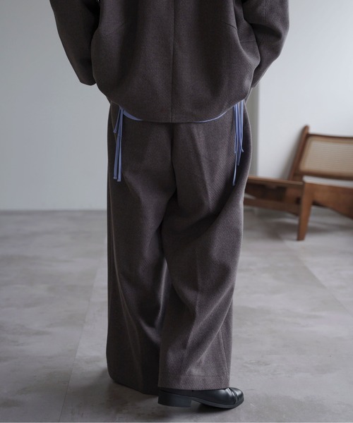 Deuku ABWEAR ワイドレッグ バギースラックス ワイドスラックス – Deuku