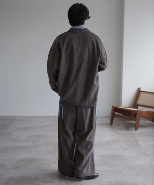 Deuku ABWEAR ワイドレッグ バギースラックス ワイドスラックス – Deuku