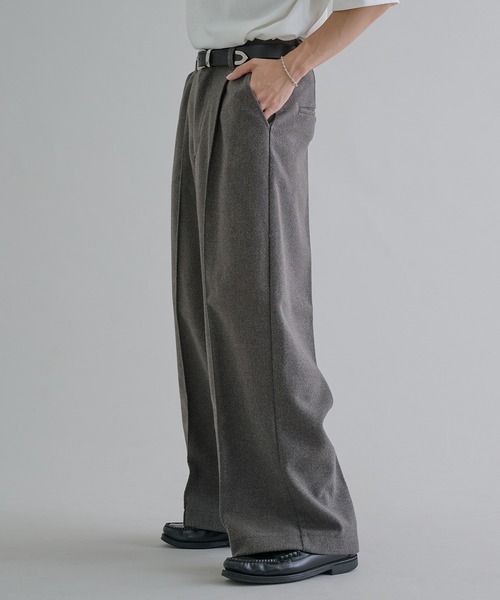NUTEMPEROR ナットエンペラー ワイドパンツ スラックス バギー 完売品 NUTEMPEROR ナットエンペラー ワイドパンツ スラックス バギー