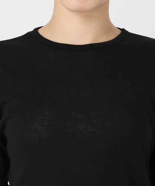 イエナラブークル　ロングスリーブTシャツ IENA LA BOUCLE tシャツ シアーフライスロングスリーブTシャツ
