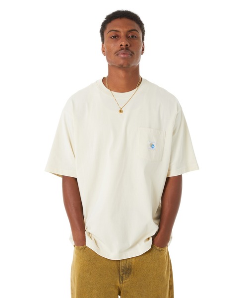関税込み♪【HUF】Total Eclipse ロゴ★ニット Boxy Tシャツ Total Eclipse Knit Boxy Top – HUF Worldwide