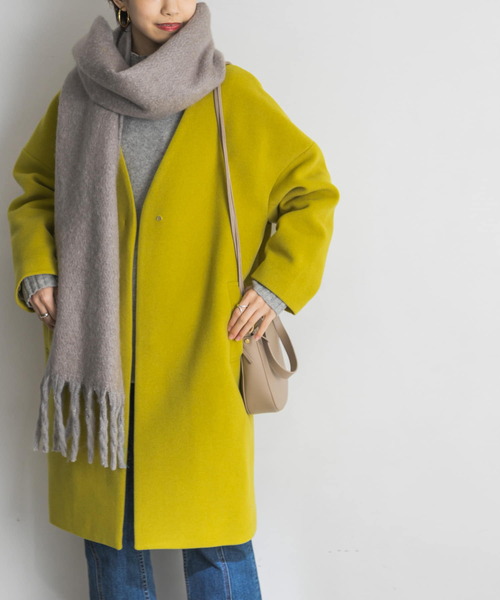 URBAN RESEARCH（アーバンリサーチ） ノーカラーコート 36 ミント