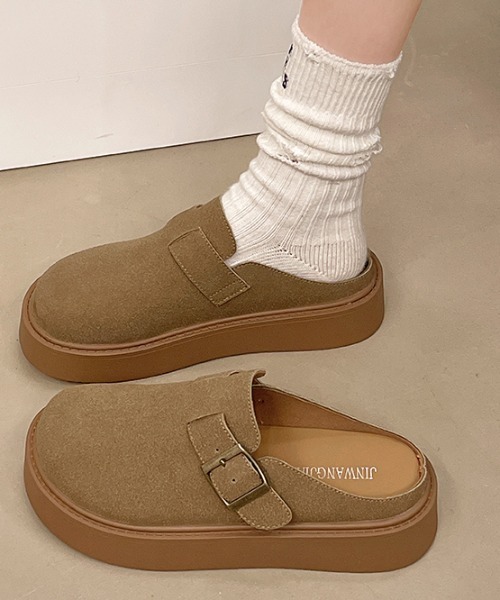 極美品■ECCO■クロッグシューズ✨厚底 プラットフォーム 本革 セレモニー シューズ 厚底ベルトクロッグシューズ レディース : ZOZOTOWN Yahoo!店