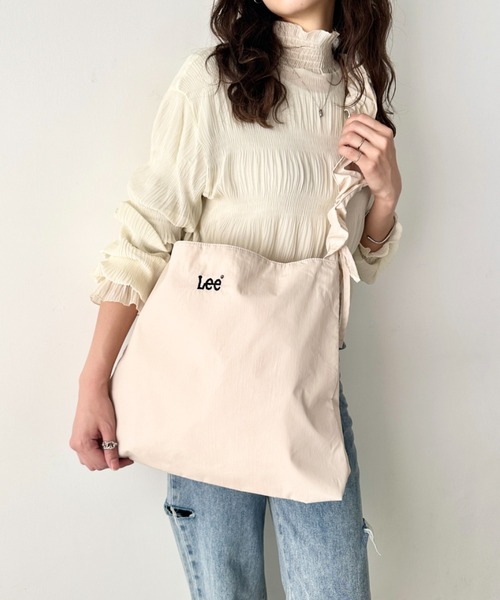Lee（リー） ショルダーバッグ バッグ ロゴ刺繍 シャーリング