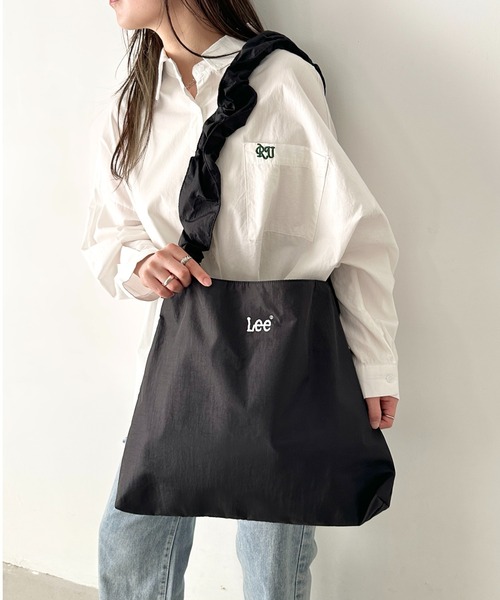 Lee（リー） ショルダーバッグ バッグ ロゴ刺繍 シャーリング