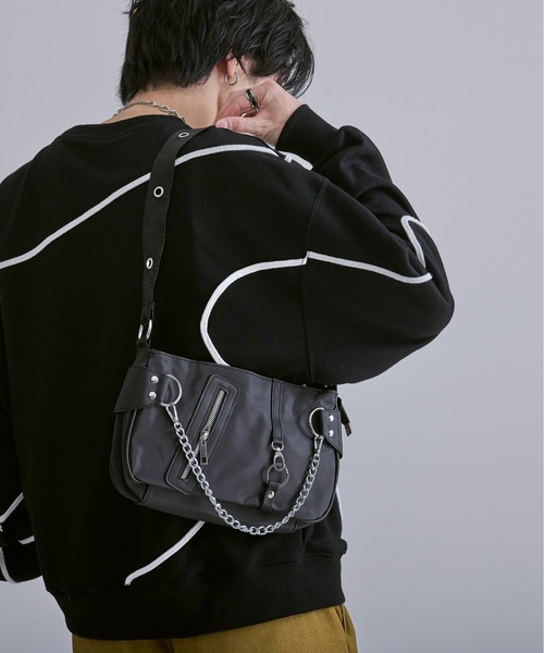 Ellno Loset（エルノロゼット） ショルダーバッグ チェーンデザイン