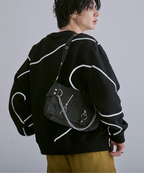 Ellno Loset（エルノロゼット） ショルダーバッグ チェーンデザイン