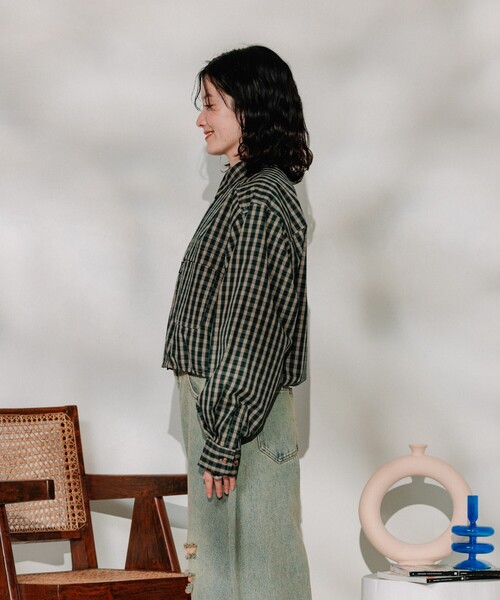 FREAK'S STORE ブラウス シャツ Foxfire × STORE/フォックス