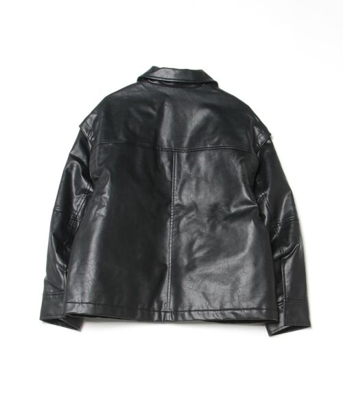 「Ungrid」 ジップアップブルゾン FREE ブラック レディース_画像2