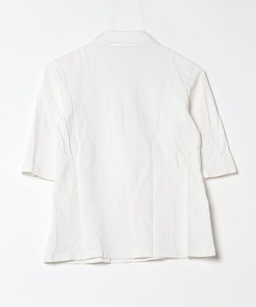ラコステ 白ポロシャツ サイズ36 LACOSTE 「LACOSTE」 半袖ポロシャツ 36 ホワイト レディース