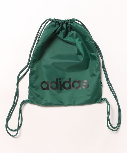 ナイロン製黒緑バックパック adidas（アディダス） デイバック リュック 「adidas」リニアジム