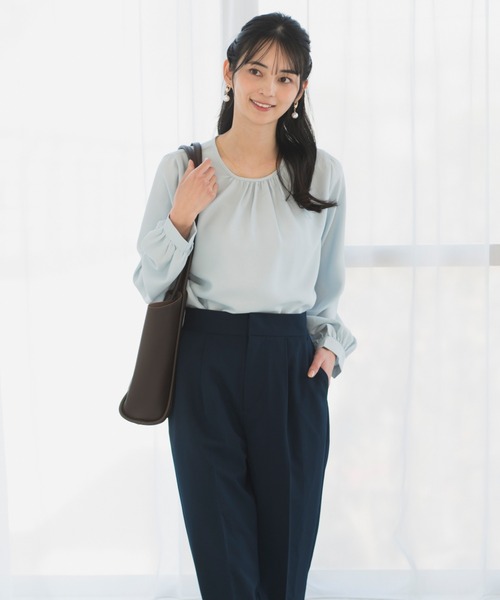 ブラウス シャツ 「2025新作」「洗える/防シワ加工/UV加工/花粉