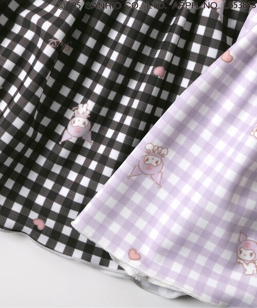 sanrio 水着 マイメロ クロミ ギンガムリボンセパレート水着