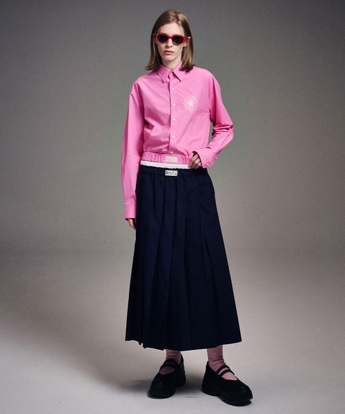 Mardi Mercredi ブラウス シャツ COTTON SHIRT POPLIN