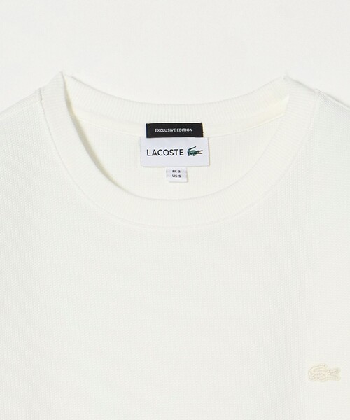 tシャツ 「LACOSTE for BEAUTY＆YOUTH」1トーン ショートスリーブ Tシャツ メンズ | LACOSTE | 26