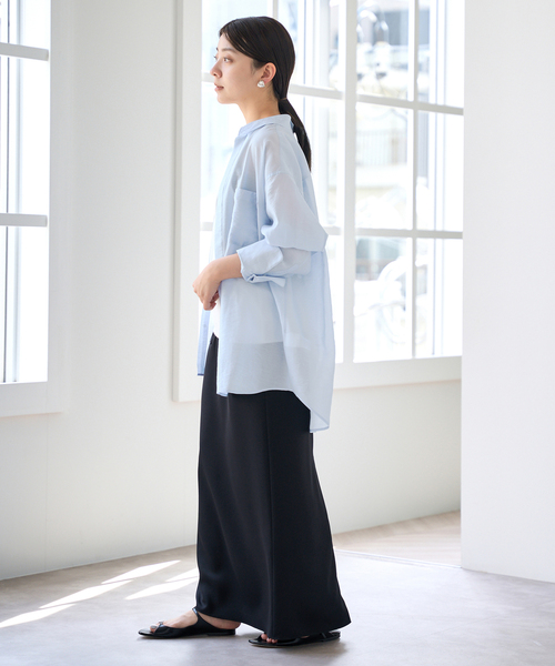 IENA 2025SS 完売　シアテンリネンシャツ IENA｜シアテンリネンシャツ | Rakuten Fashion(楽天