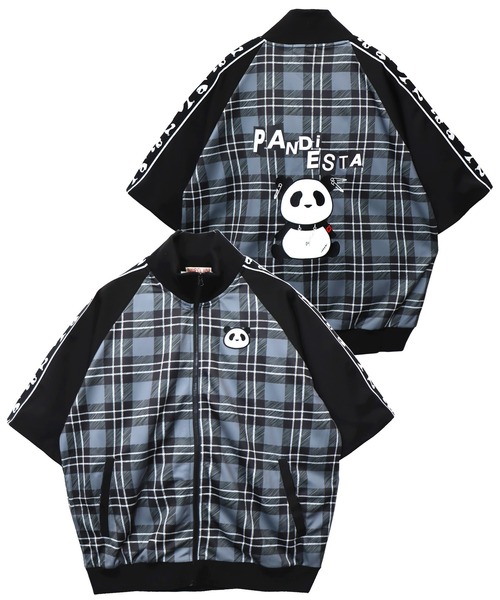 PANDIESTA ジャージ チェックでPUNKなパンダジャージ(M2) メンズ