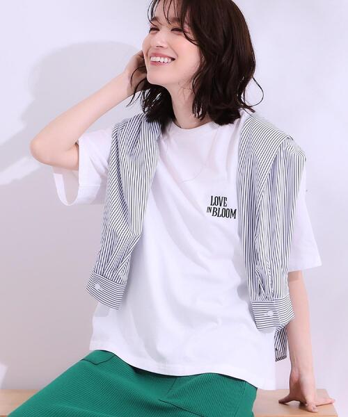 SHOO・LA・RUE tシャツ 「選べる4柄」コットンプリントロゴT
