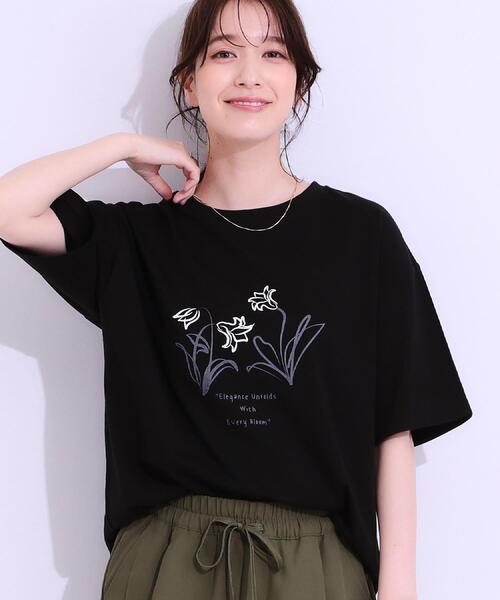 tシャツ コットンロゴプリント Tシャツ レディース 6002070_011.jpg?fitin=720:720
