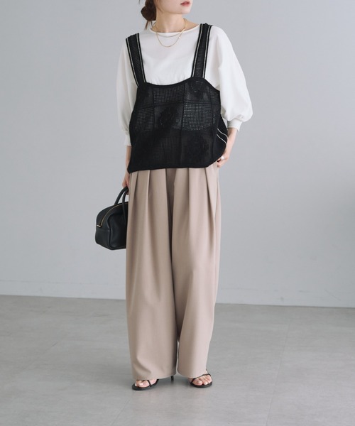 pual ce cin ブラウス シャツ 万能ハーフスリーブブラウス レディース